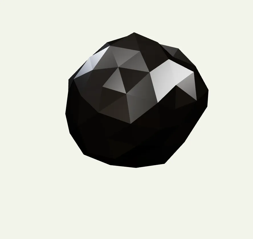 Trozo de leonardita, mineral negro y brillante